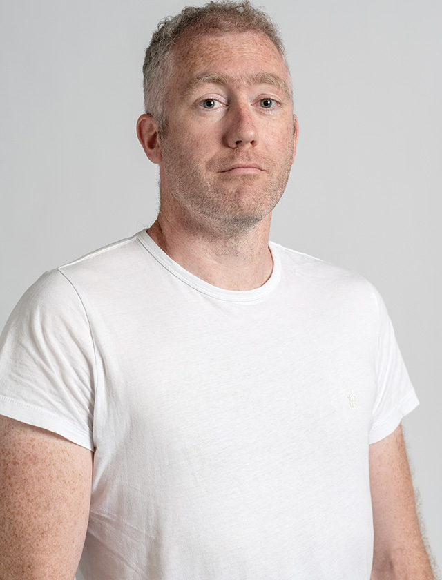 Portrait photograph of staff member, Finian McCann